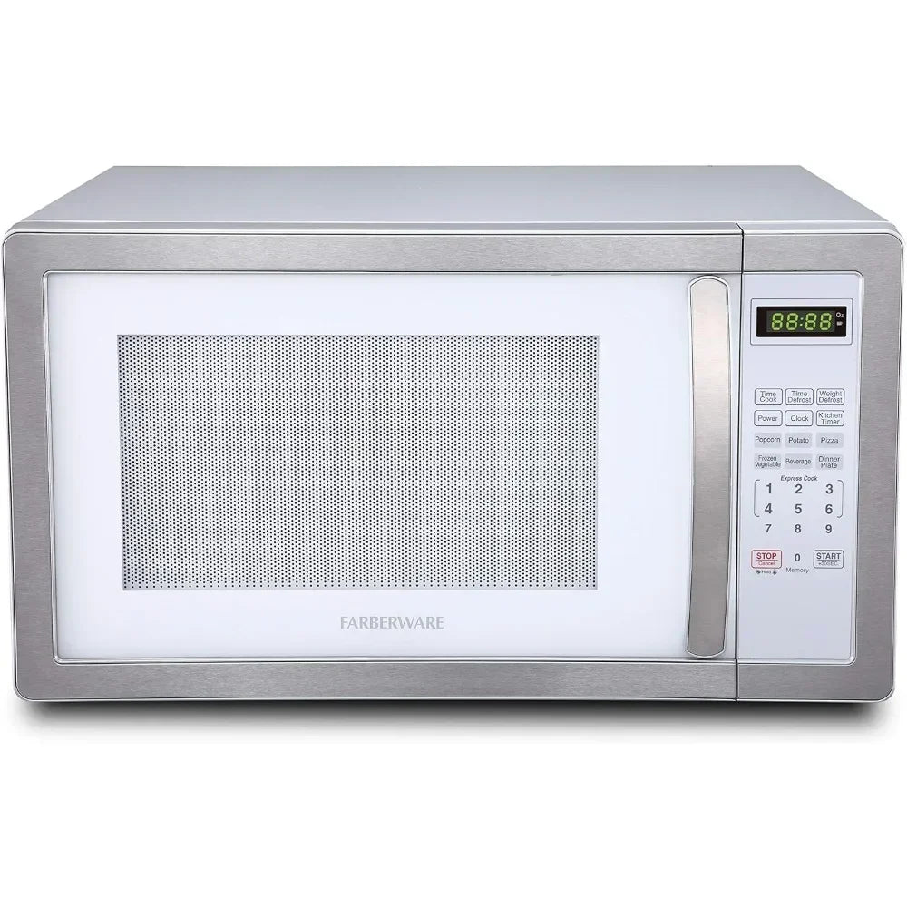 Countertop Microwave With LED Lighting, 1000 Watts, 1.1 cu ft.