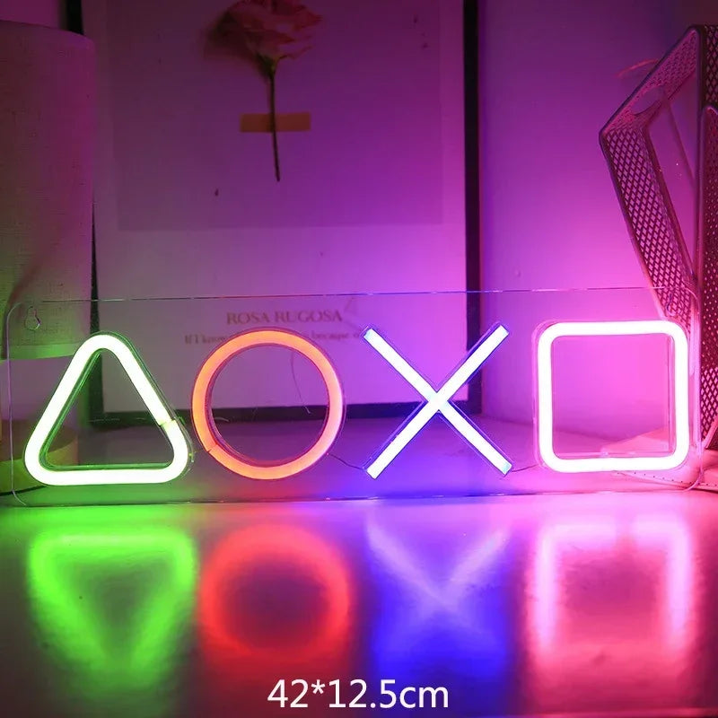 Neon Signs Wall Decor USB Powered