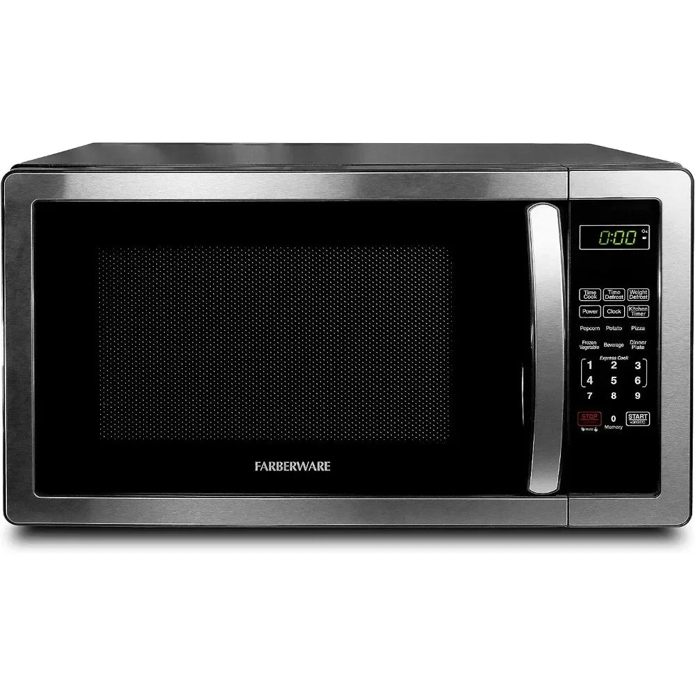 Countertop Microwave With LED Lighting, 1000 Watts, 1.1 cu ft.