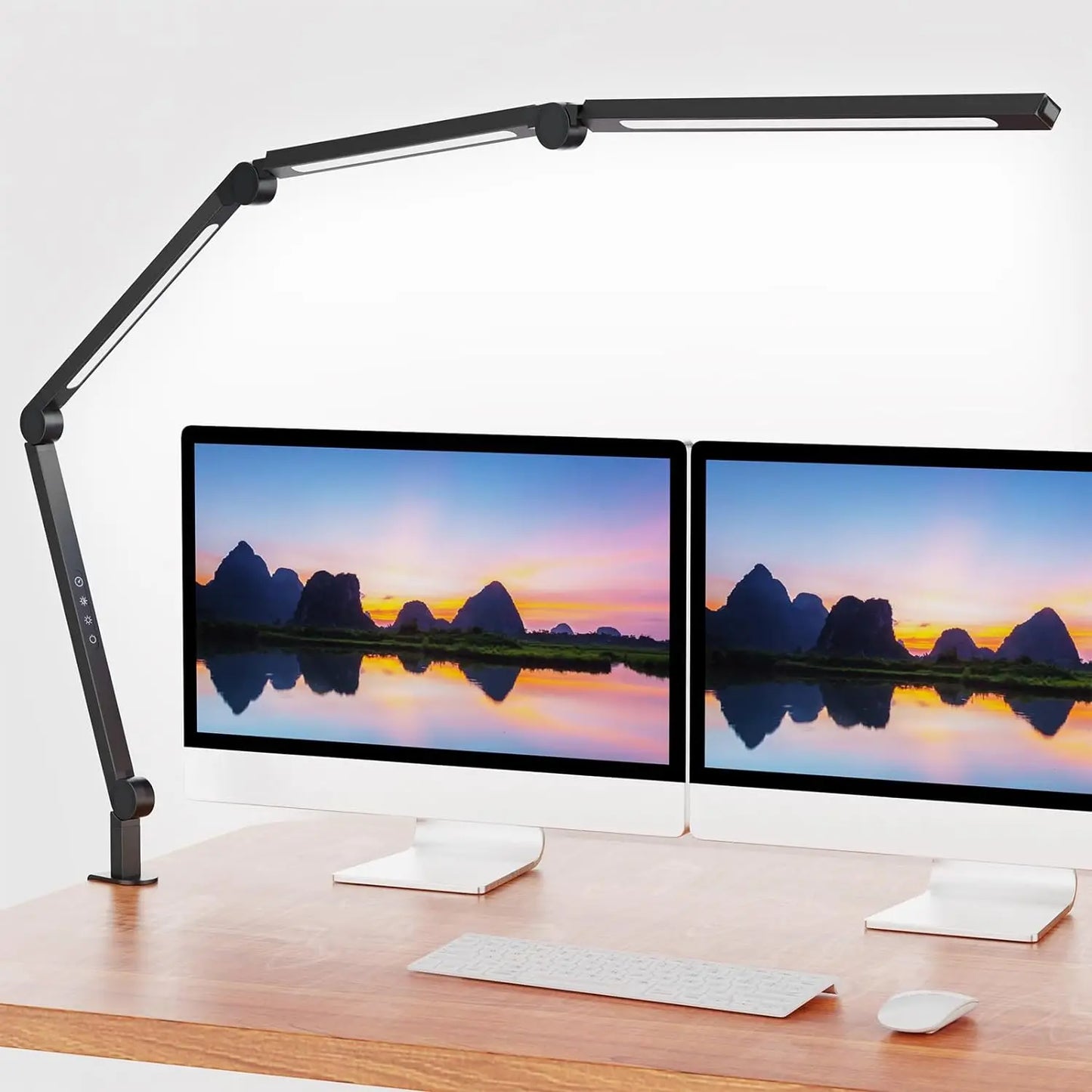 LED Desk Lamp with Clip, Multi-Angle, Flexible
