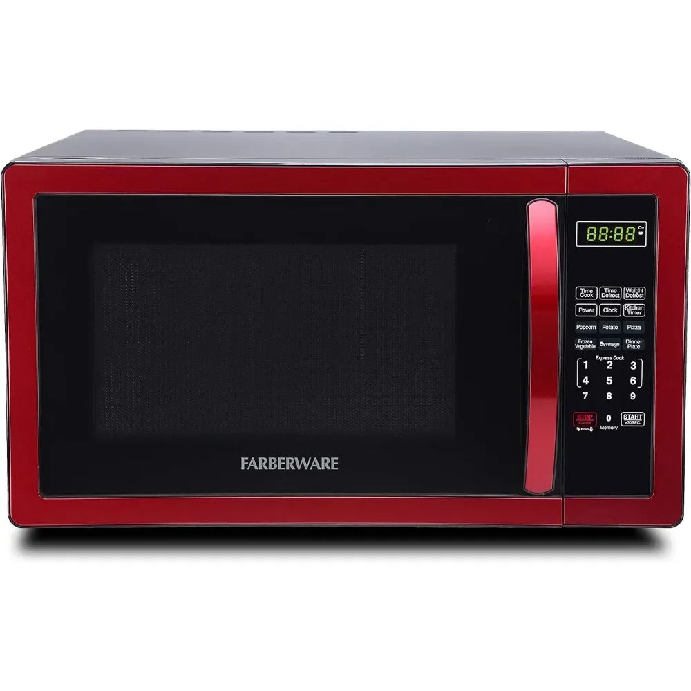 Countertop Microwave With LED Lighting, 1000 Watts, 1.1 cu ft.