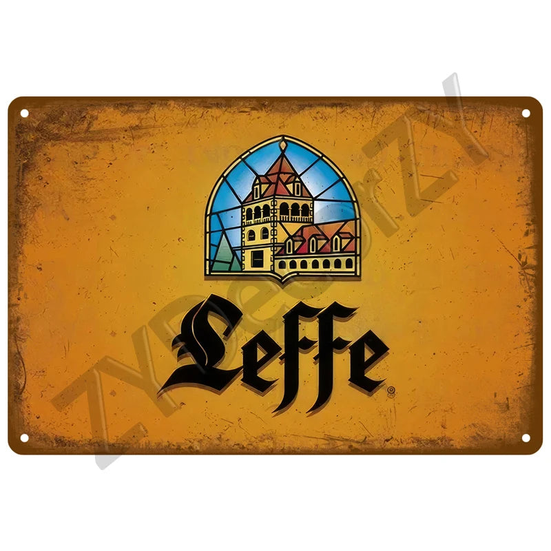 Beer Retro Pub/Bar Wall Art, Vintage