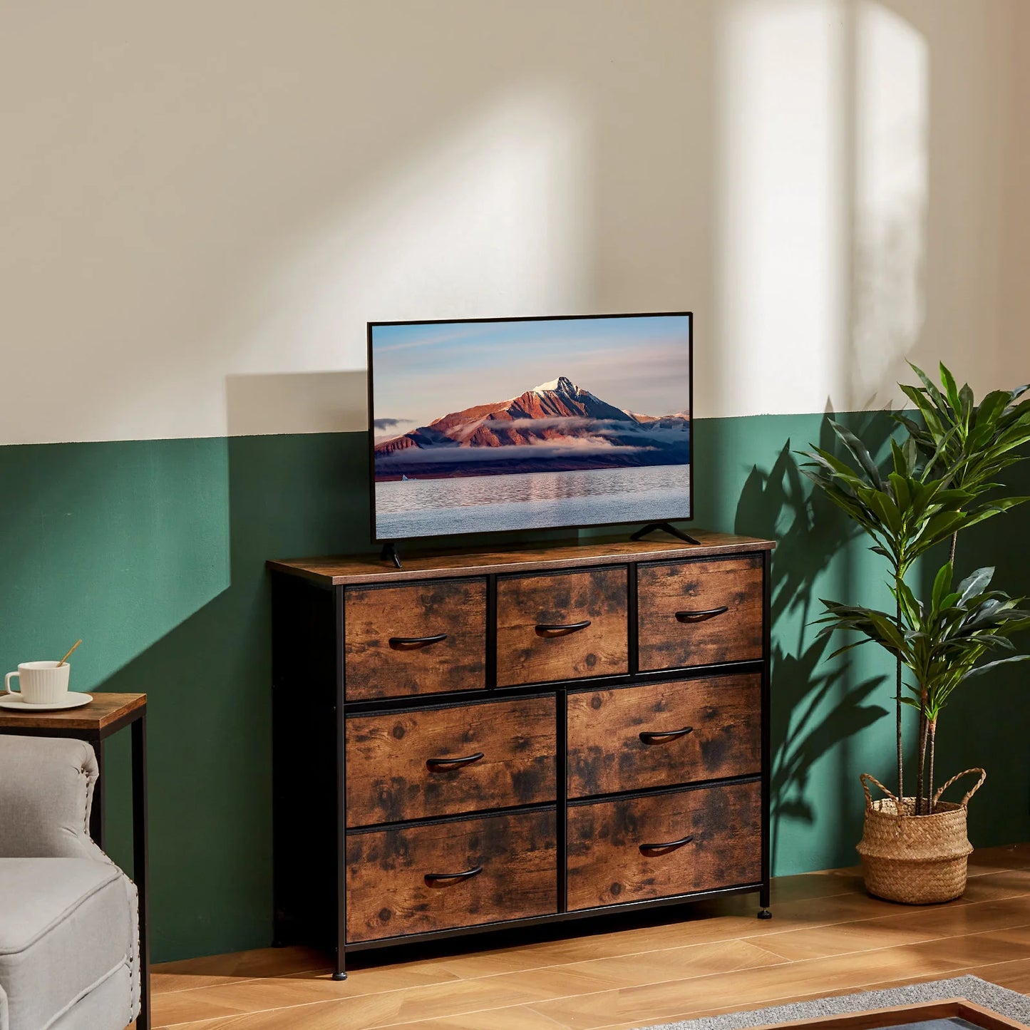 Dresser, Storage Chest, Organizer, Fabric Drawers