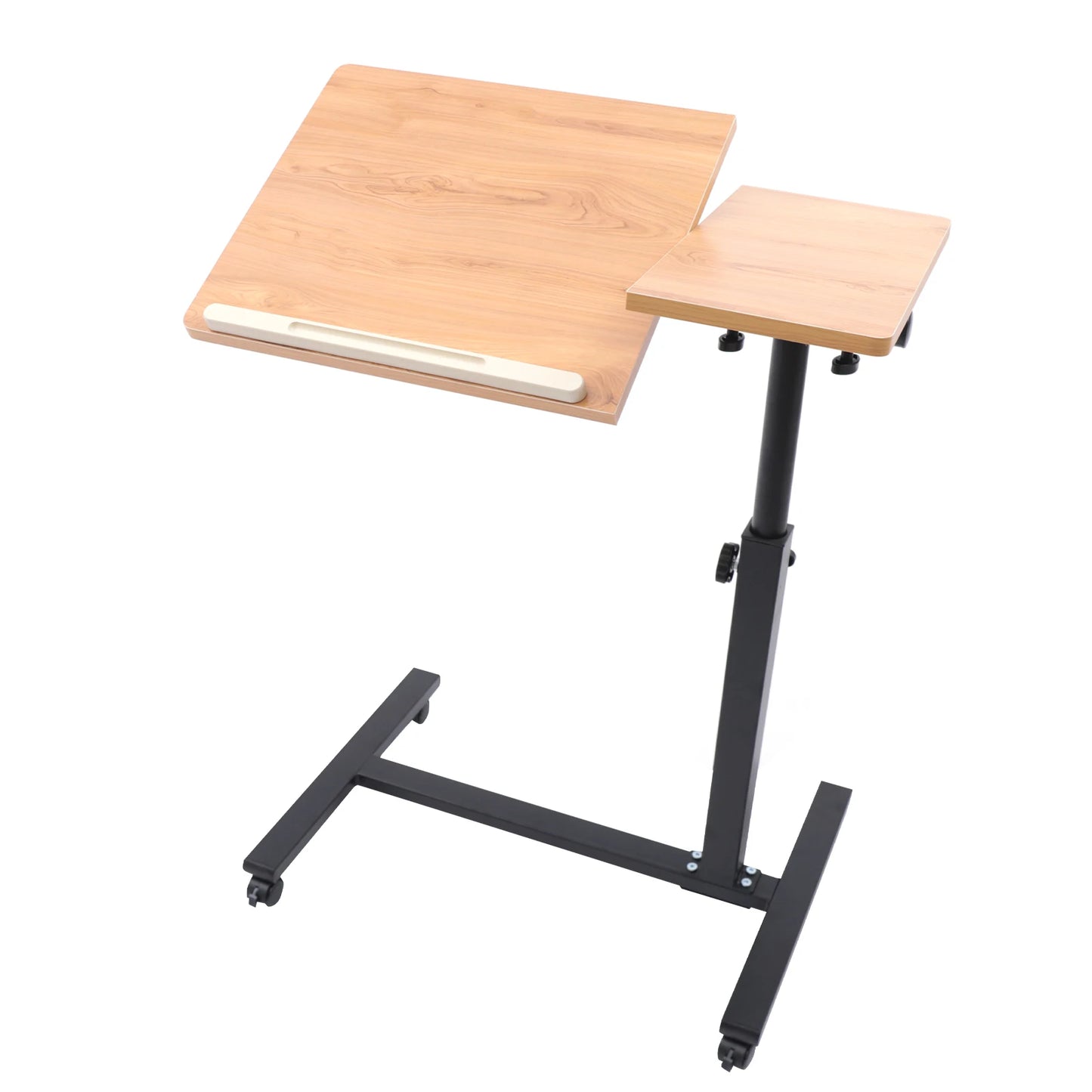 Adjustable Laptop Desk, 360° Rotating, Rolling, Mobile Workstation