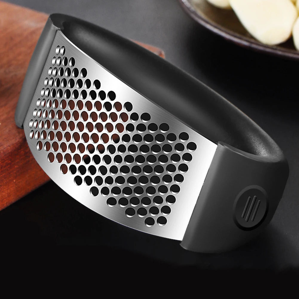 Garlic Press, Stainless Steel, Manual