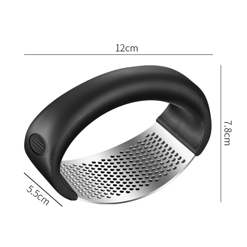 Garlic Press, Stainless Steel, Manual