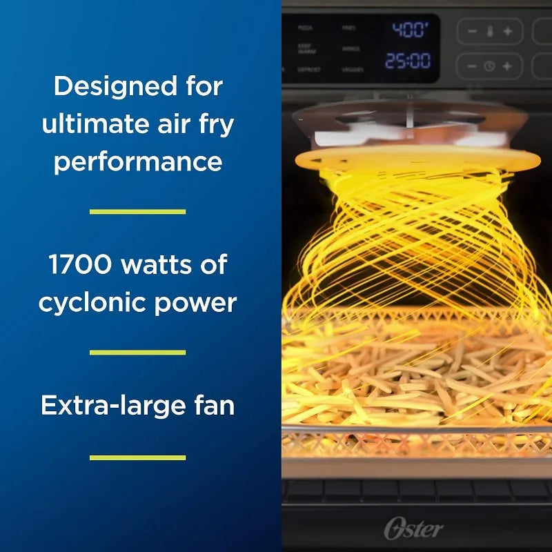 Digital 12-Function Countertop Oven with Air Fryer