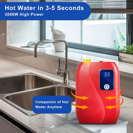 Mini Instant Tankless Electric Water Heater For Washing