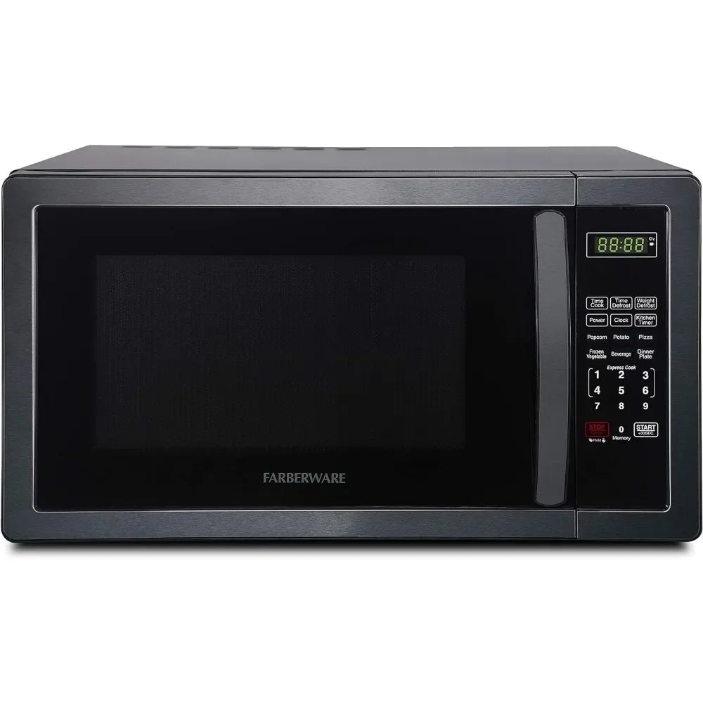 Countertop Microwave With LED Lighting, 1000 Watts, 1.1 cu ft.