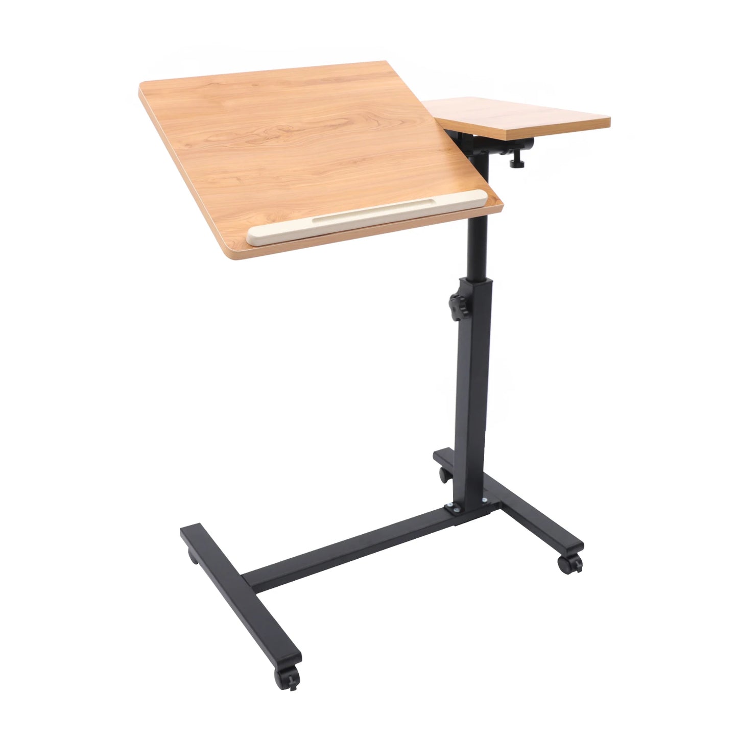 Adjustable Laptop Desk, 360° Rotating, Rolling, Mobile Workstation