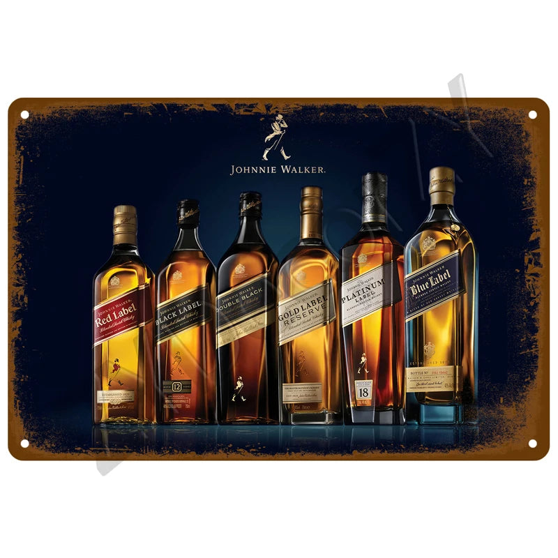 Beer Retro Pub/Bar Wall Art, Vintage
